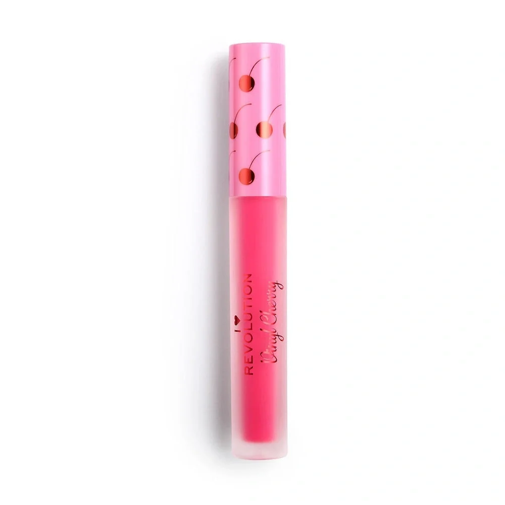 I Heart Revolution Vinyl Cherry Liquid Lipstick - Wild Cherry